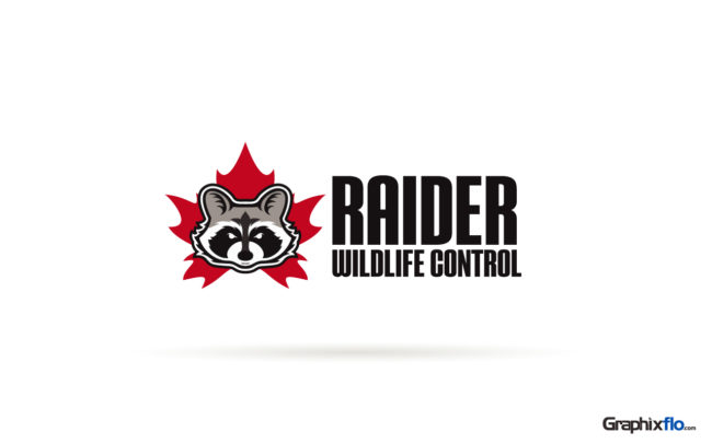 logo design Raider Wildlife Control