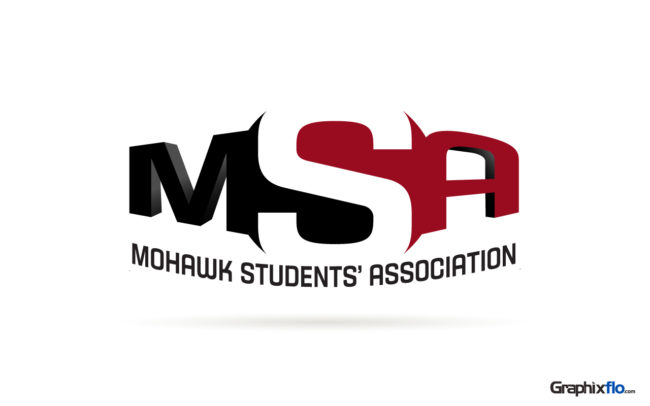 logo design MSA - Mohawk Student Associations