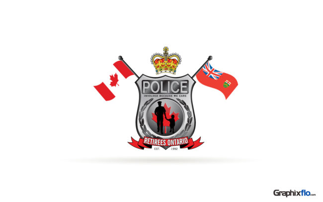 logo design Police Retirees