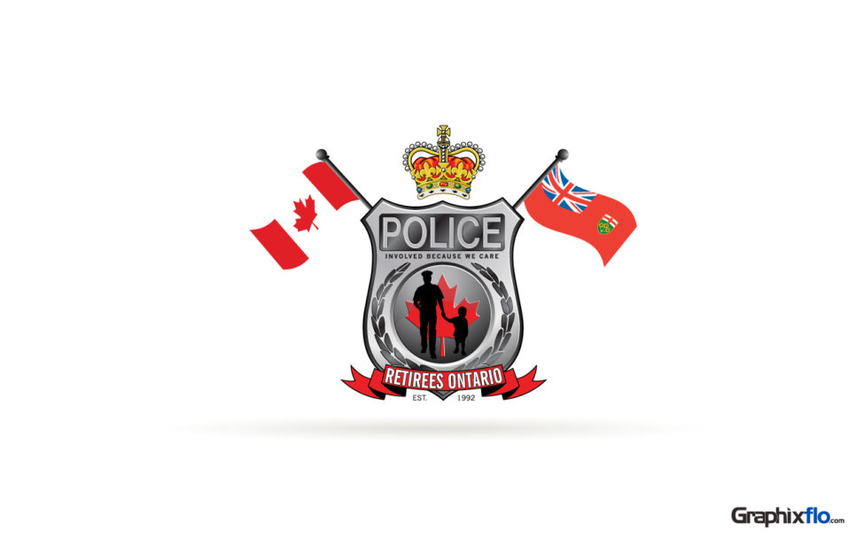 logo design Police Retirees