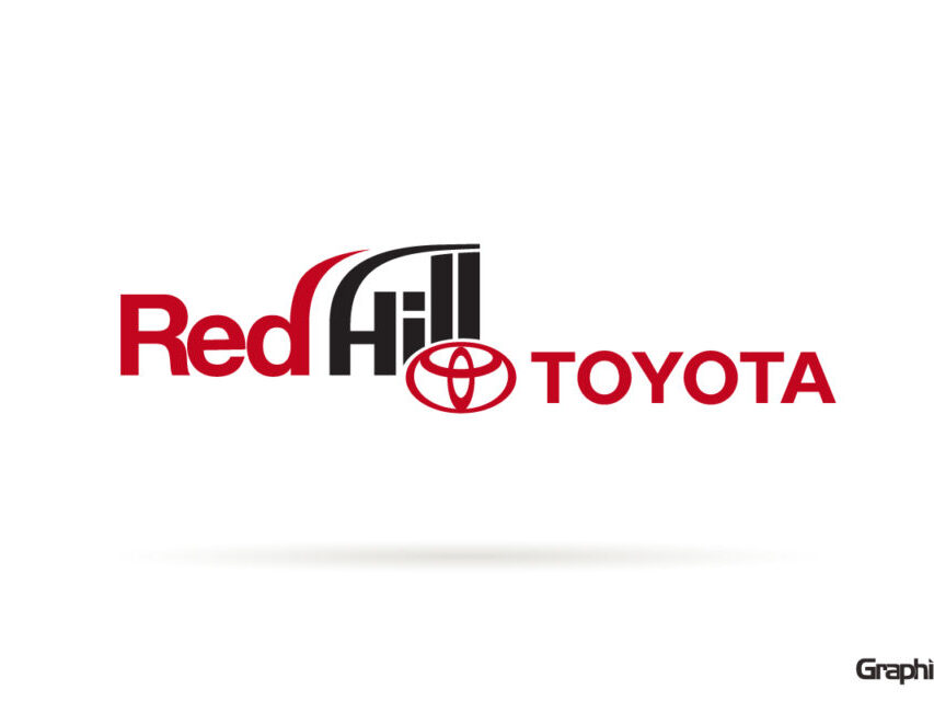 logo design redhill-toyota