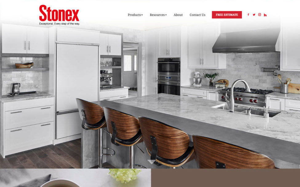 web design hamilton for stonex